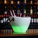 Champanheira LED Profissional 13L - Balde Térmico para Eventos e Celebrações