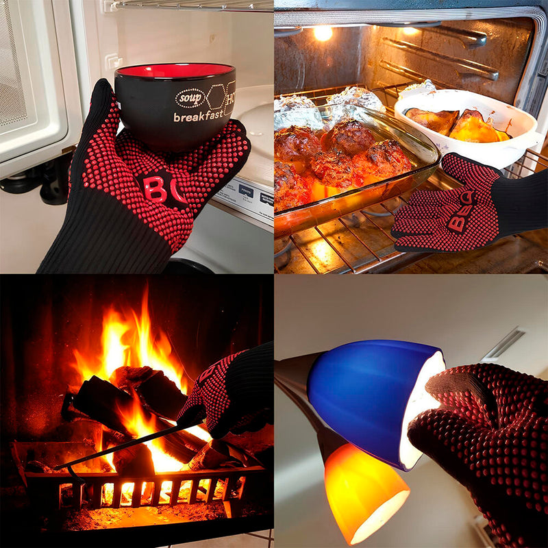 Luva Térmica Pro - Para Cozinha e Churrasco