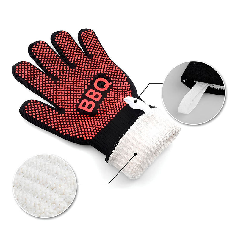 Luva Térmica Pro - Para Cozinha e Churrasco