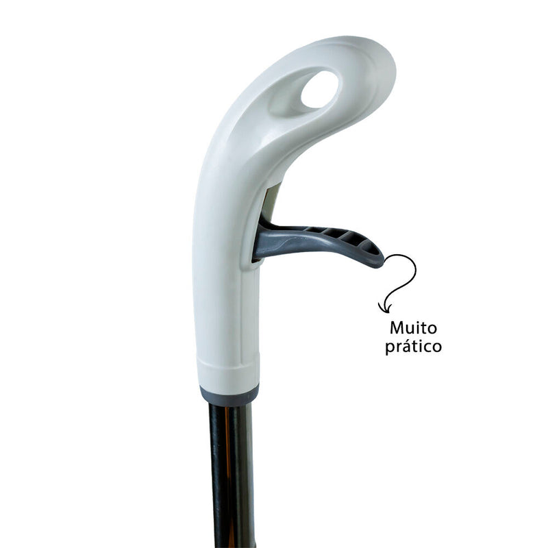 Rodo Mop Spray 470ml Extensível - Esfregão com Reservatório e Cabo Ajustável