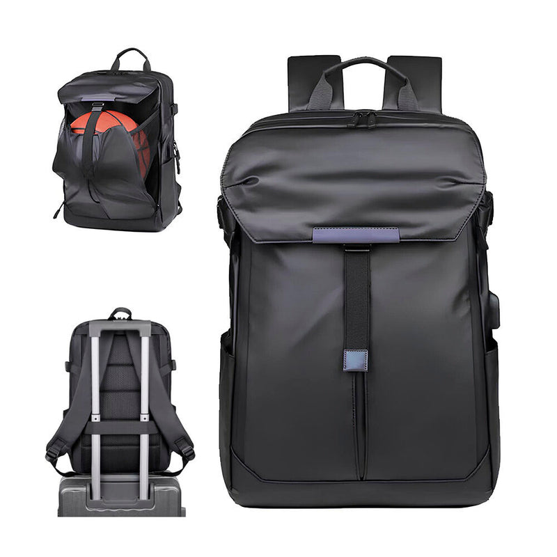 Mochila Executiva Premium para Notebook 19L - Alças Acolchoadas e Sistema de Engate para Mala