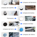 PowerClean - Escova Elétrica Multiuso 9 em 1