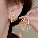 Brincos Star Point Folheado a Ouro 18k/Prata 925