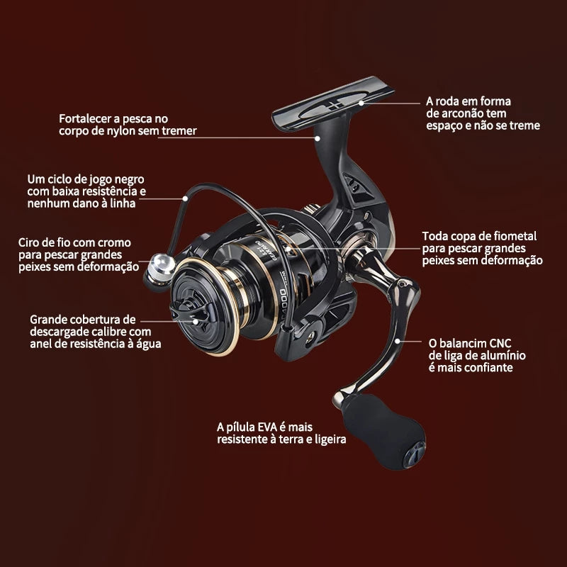 Carretel FishingPro LightCast