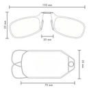 Óculos Chaveiro ClipVision